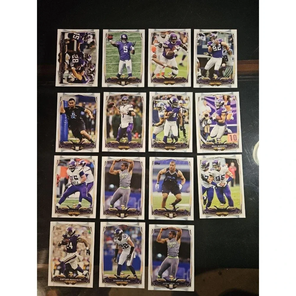NFL Football‎ Card Lot Vikings Falcons Buccaneers Broncos 60+ 008291